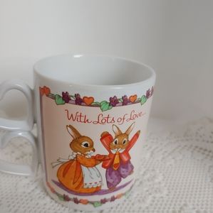 Vintage Bunny Coffee Mug To Some Bunny Special